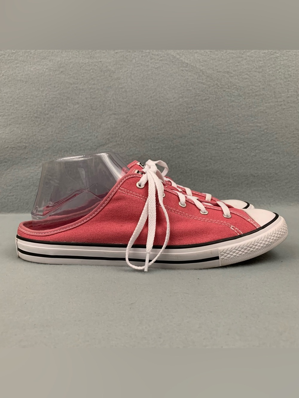 Converse Shoes Womens 9 Pink Chuck Taylor All Star Dainty Mule Slip On Sneaker - Picture 5 of 11